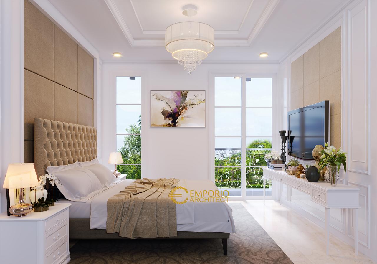 Desain Kamar Tidur Rumah Modern 2 Lantai Ibu Elsyah di Jakarta 3