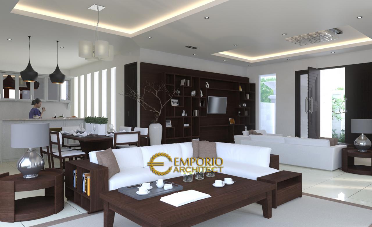 Desain Interior Rumah Villa Bali 2 Lantai Ibu Fara Duister di Jakarta 3
