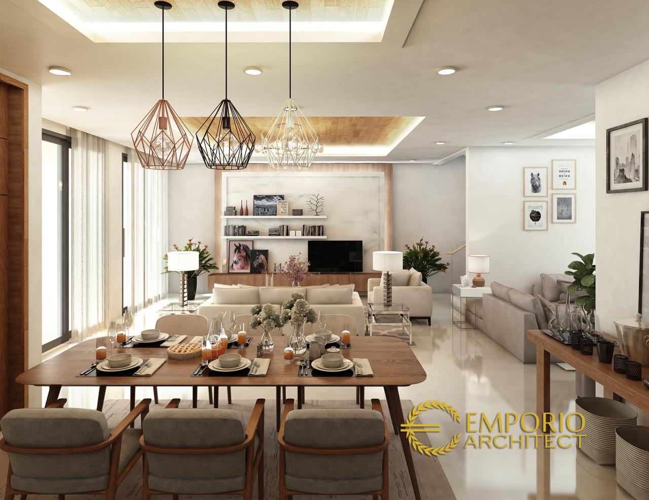 Desain Ruang Makan dan Ruang Keluarga Rumah Ibu Rida di Jakarta 3