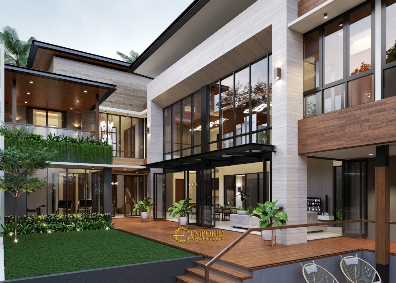  Desain Rumah Modern 2 Lantai Mrs. J di Jakarta