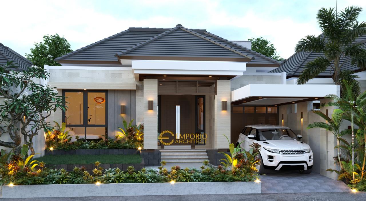 Desain Rumah  Villa Bali 1  5 Lantai  Bapak Ronald di Jakarta