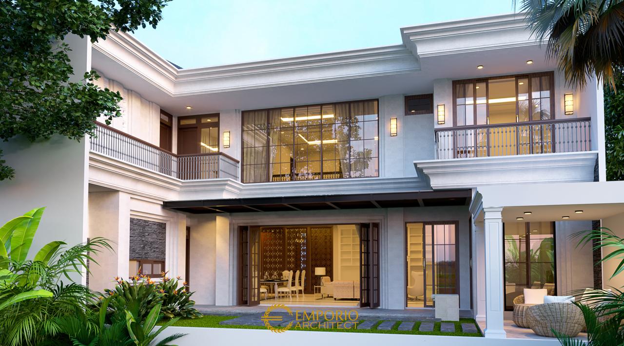  Desain Rumah  Classic 2 Lantai Bapak Ito di Jakarta Selatan