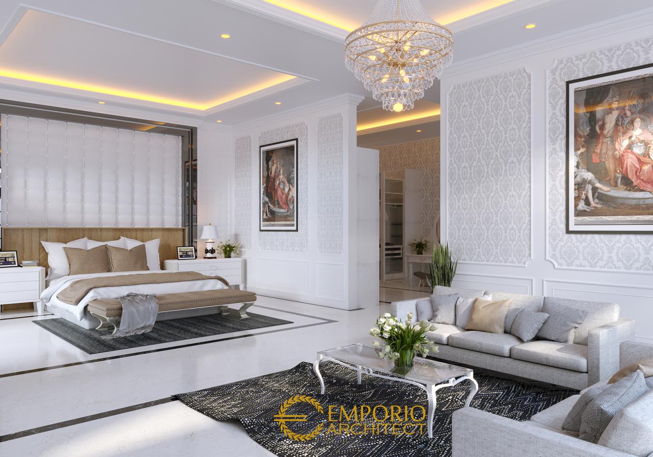 Desain Kamar Tidur Rumah Mediteran 1 Lantai Bapak Agus di Jambi 5
