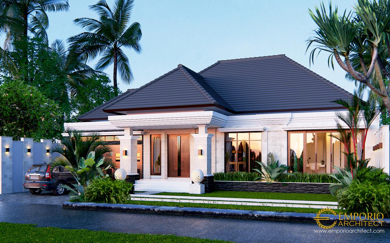 Mr. Marno Villa Bali House 1 Floor Design - Jambi