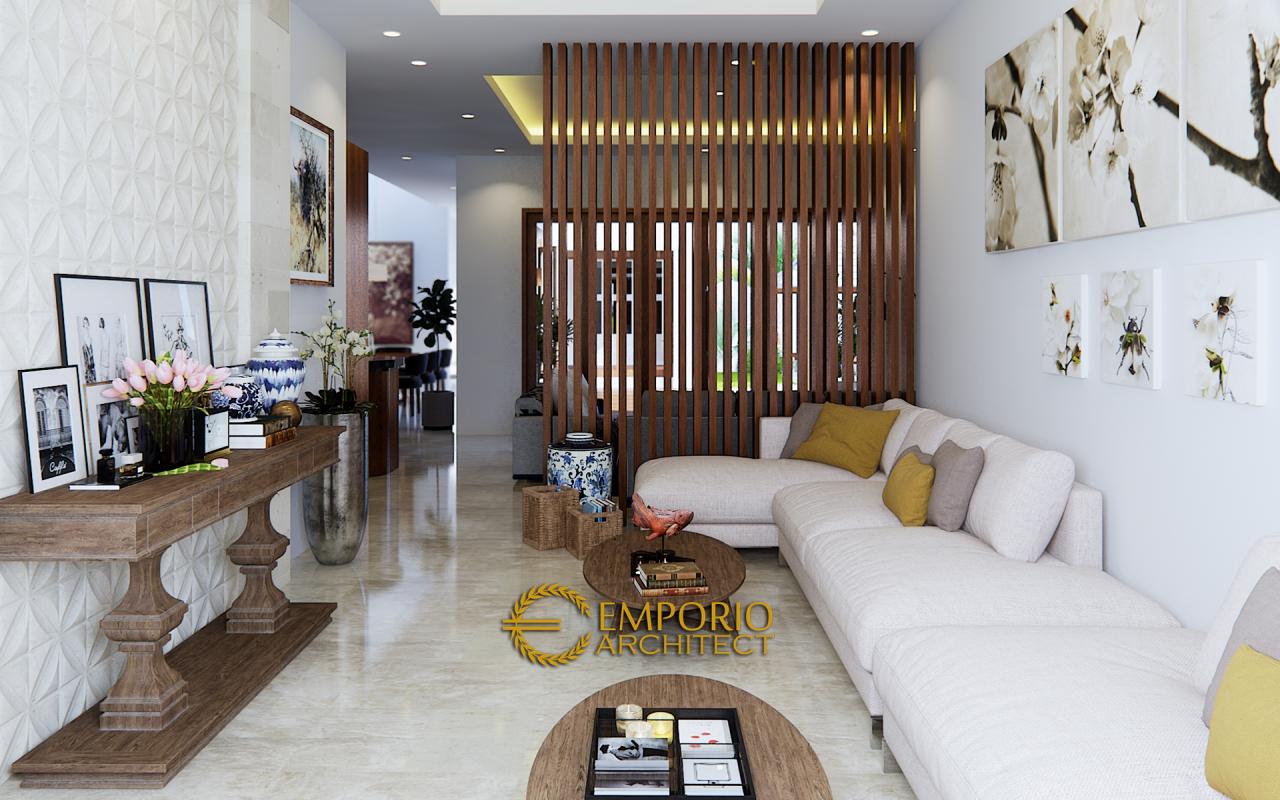 Desain Ruang Santai Kamar Tidur Rumah Villa Bali 2 Lantai Bapak Dwi Harsono di Jawa Tengah 5