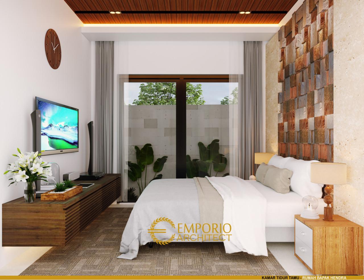 Desain Kamar Tidur Tamu Rumah Modern 2 Lantai Bapak Hendra di Kediri, Jawa Timur 7