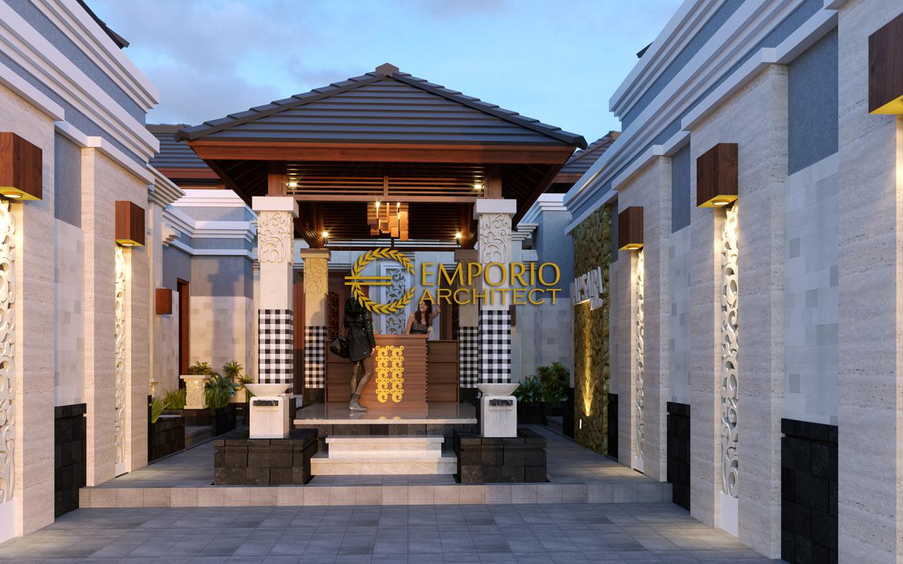 Desain Exterior 2 Apsara Villa Style Villa Bali 1 Lantai di Badung, Bali 2