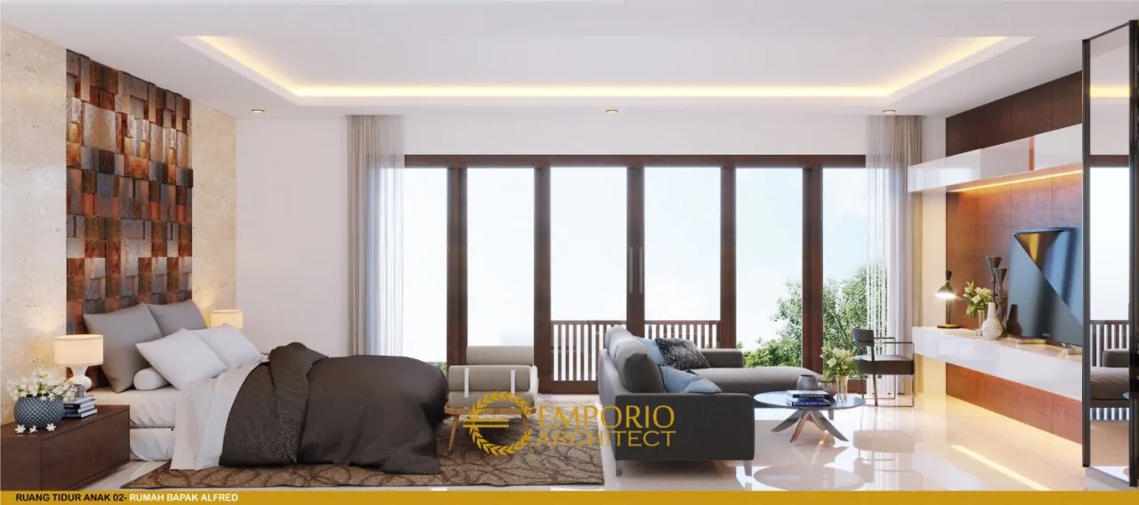 Desain Kamar Tidur Rumah Bapak Alfred di Makassar 6994