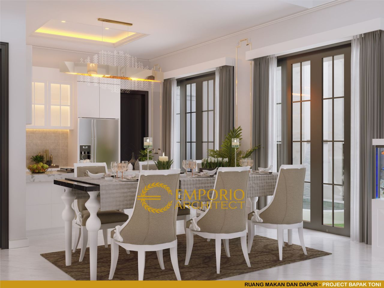Desain Ruang Makan dan Dapur Rumah Bapak Tony di Malang, Jawa Timur 5