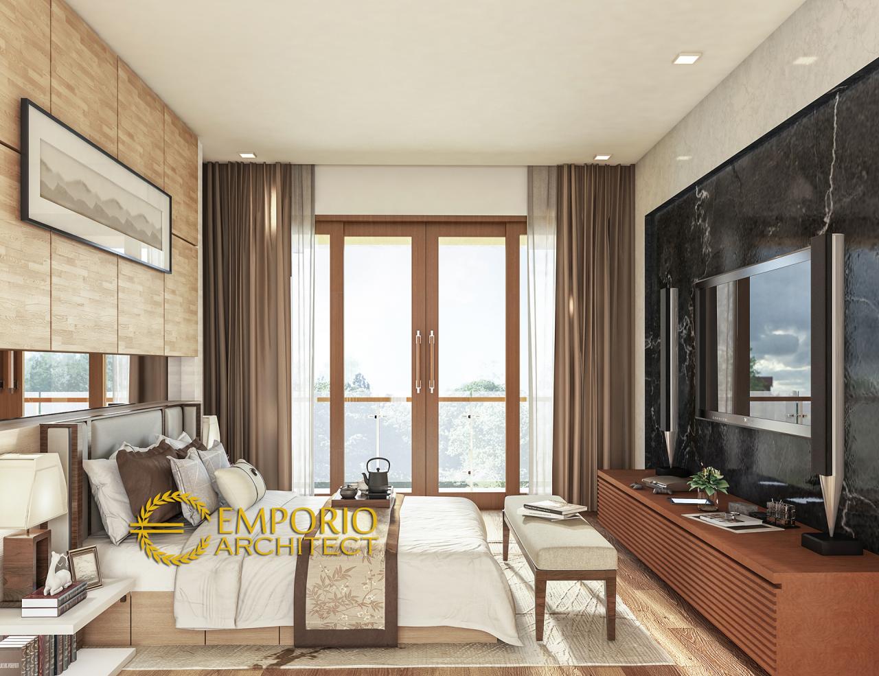Desain Kamar Tidur Rumah Modern 2.5 Lantai Bapak Aziz di Mataram 2