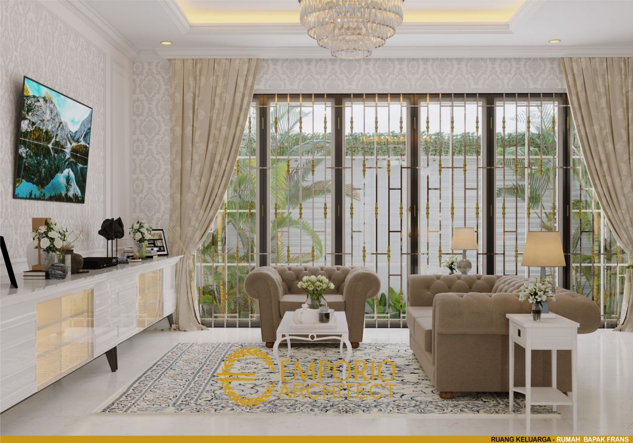 Desain Ruang Keluarga Rumah Bapak Frans di Palembang, Sumatera Selatan 4