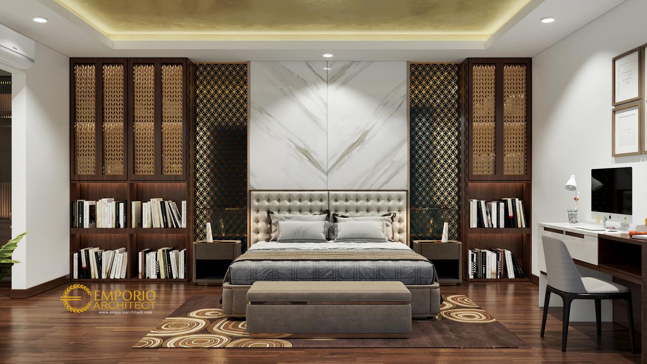 Desain Kamar Tidur Rumah Hook Modern 2 Lantai Ibu Irma di Pamulang, Tangerang 2
