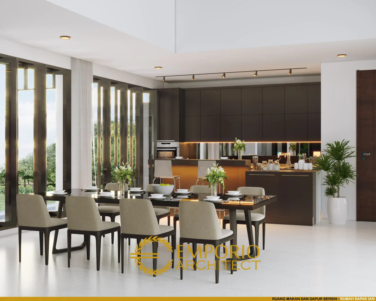 Desain Ruang Makan dan Dapur Villa dan Ruko Bapak Yan di Pecatu, Badung, Bali 6981