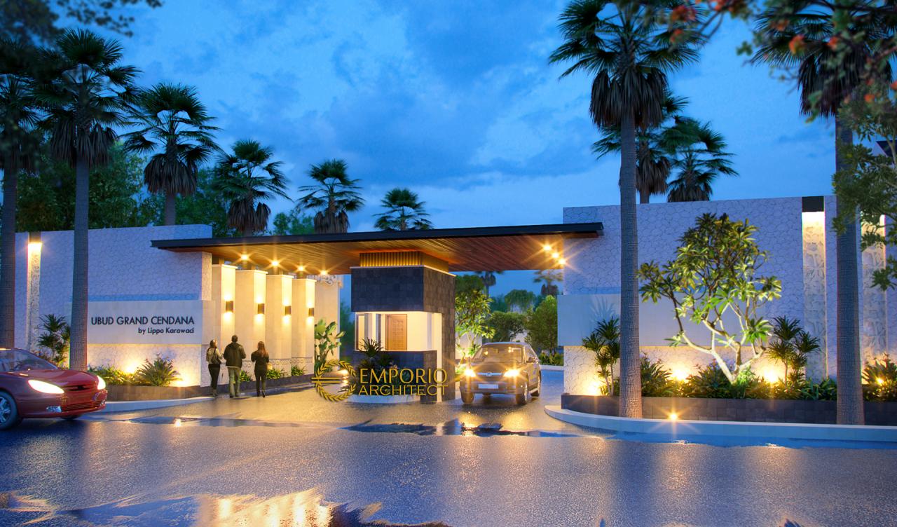 Desain Exterior 1 Ubud Grand Cendana Modern 1 Lantai di Lippo Karawaci, Tangerang 1