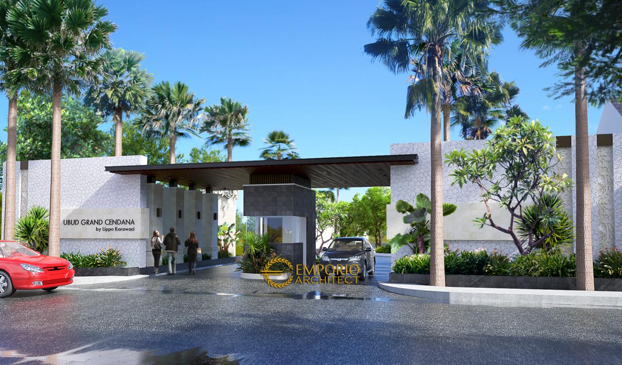 Desain Exterior 2 Ubud Grand Cendana Modern 1 Lantai di Lippo Karawaci, Tangerang 2