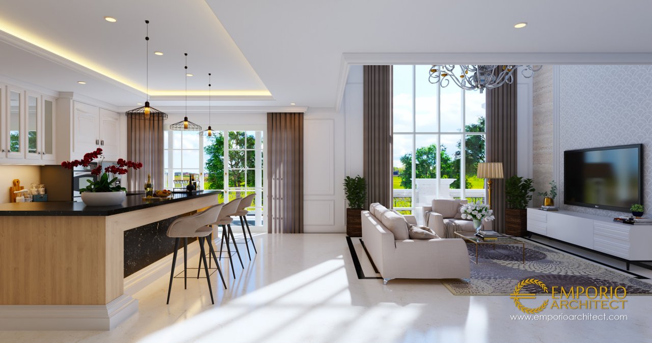Desain Dapur dan Ruang Keluarga Rumah Bapak Bobby di Pontianak 3