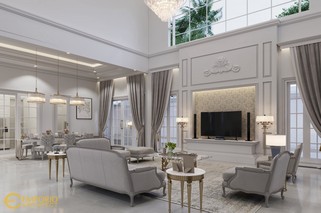 Desain Ruang Keluarga Rumah Bapak Fariz di Pontianak 4