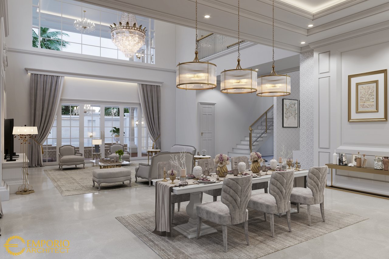 Desain Ruang Keluarga dan Ruang Makan Rumah Bapak Fariz di Pontianak 5