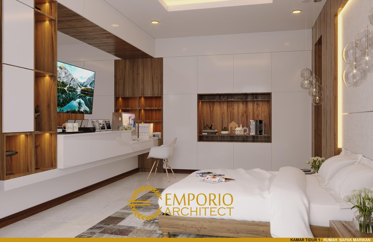 Desain Kamar Tidur 1 Villa Bali 2 Lantai Bapak Marwan di Samarinda, Kalimantan Timur 9