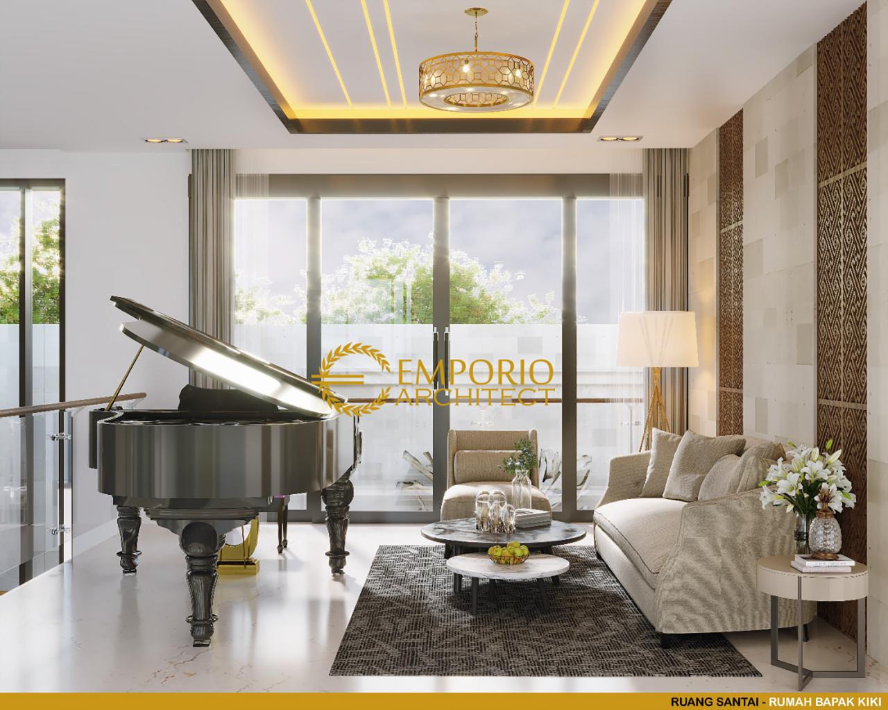Desain Ruang Santai Rumah Modern 2 Lantai Bapak Kiki di Semarang, Jawa Tengah 7