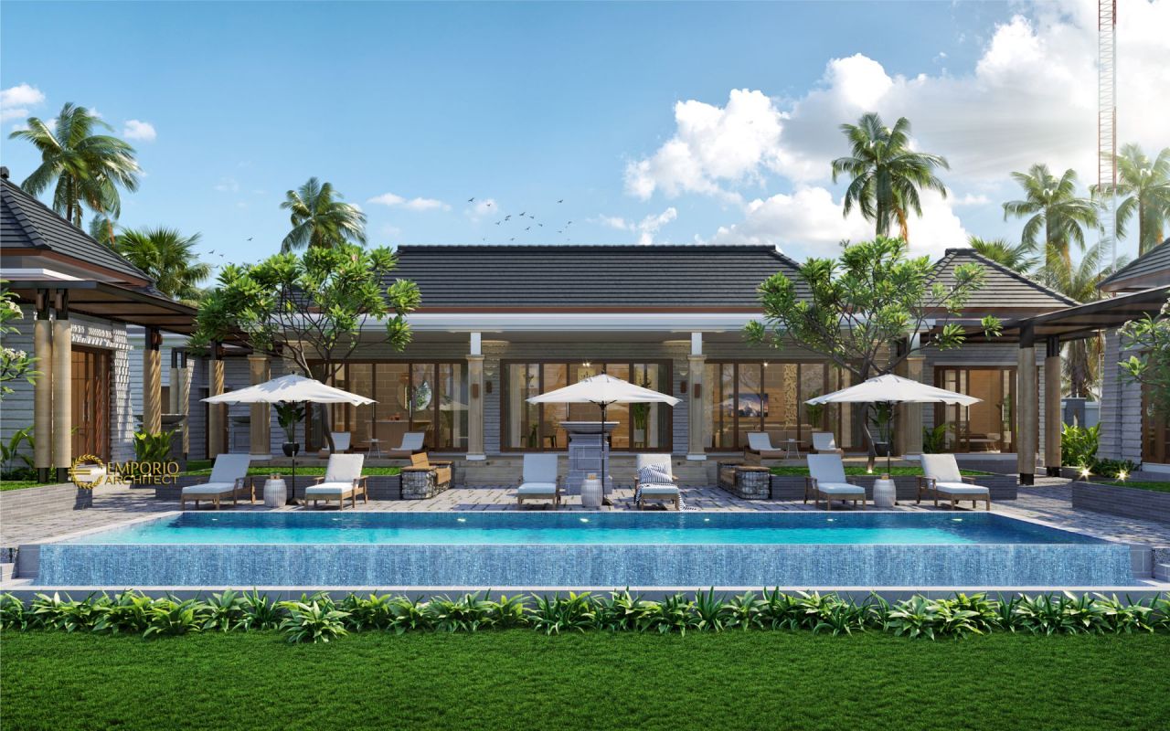 Desain Rumah Scandinavian 1 Lantai Ibu Dewi di Singaraja, Buleleng, Bali 3