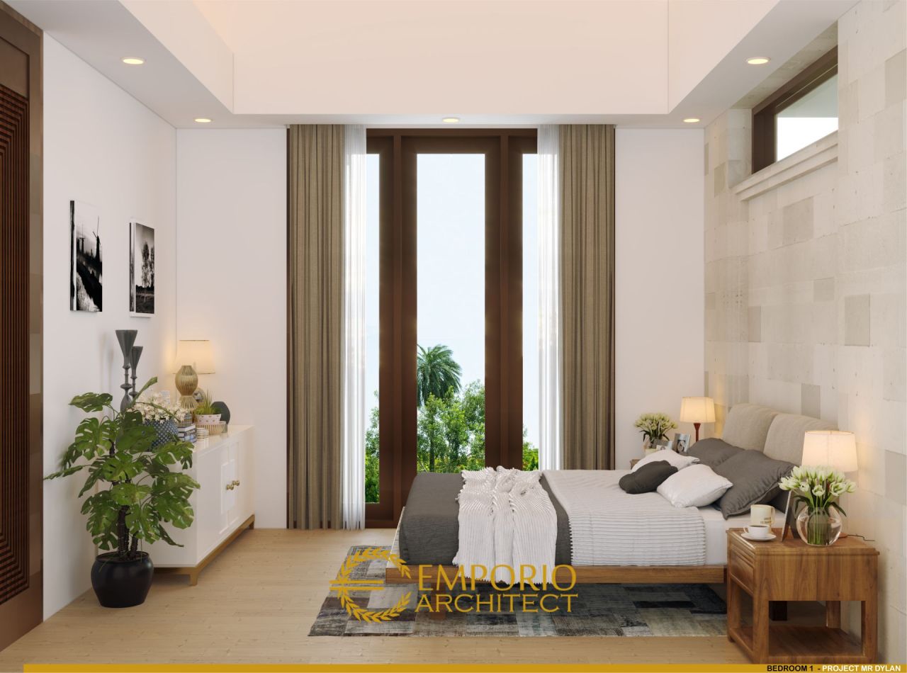 Desain Kamar Tidur Rumah Mr. Dylan di Tabanan, Bali 5