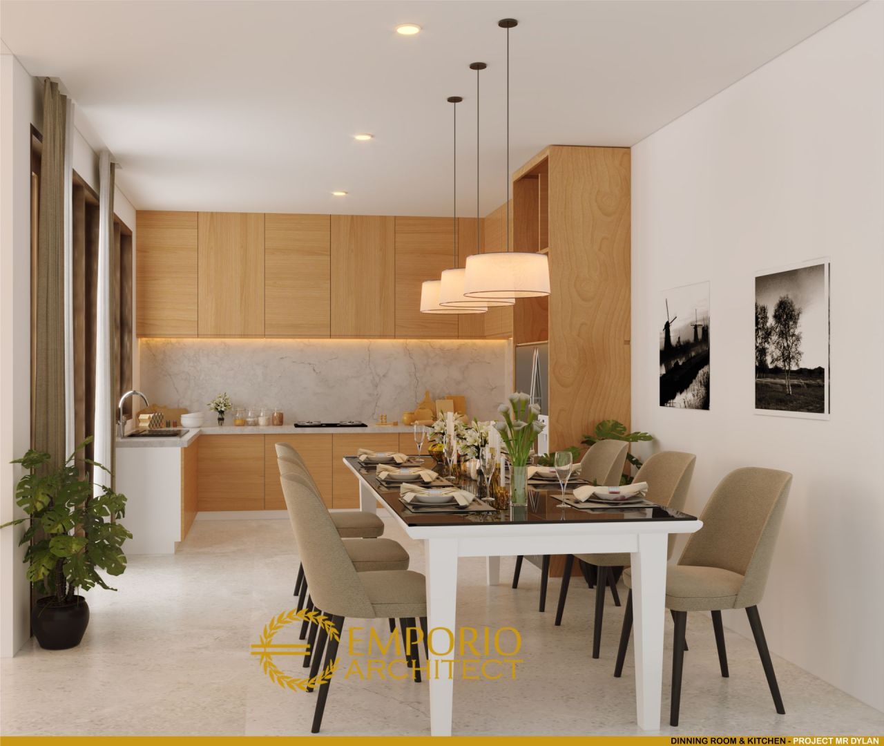 Desain Ruang Makan dan Dapur Rumah Mr. Dylan di Tabanan, Bali 8