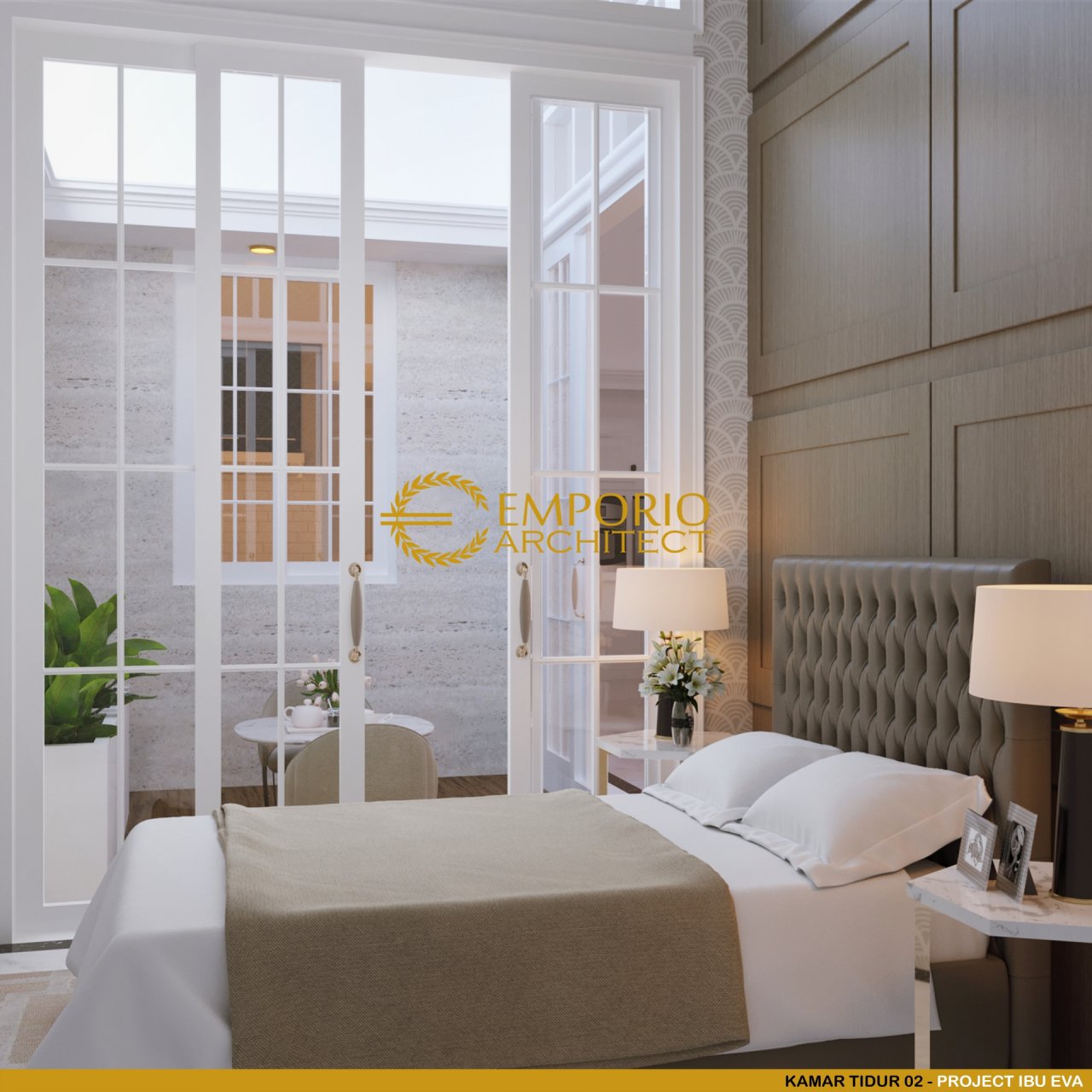 Desain Kamar Tidur Rumah Mrs. E di Tangerang, Banten 9