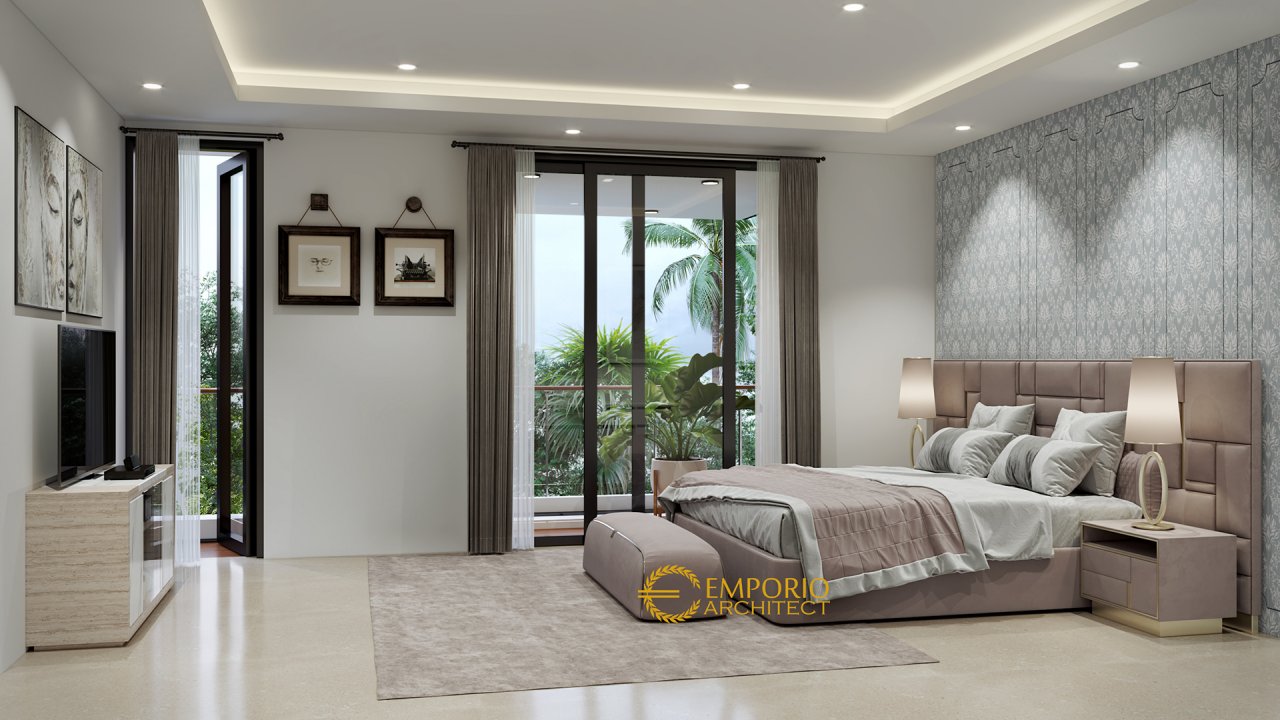 Desain Kamar Tidur Rumah Mr. Hr di Tangerang 4