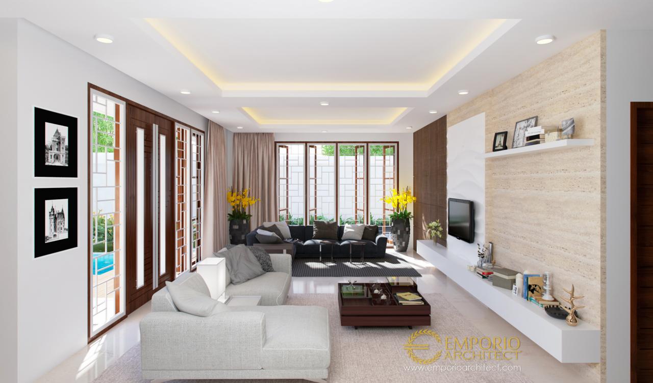 Desain Ruang Keluarga Rumah Bapak Muddain di Tarakan, Kalimantan Utara 3