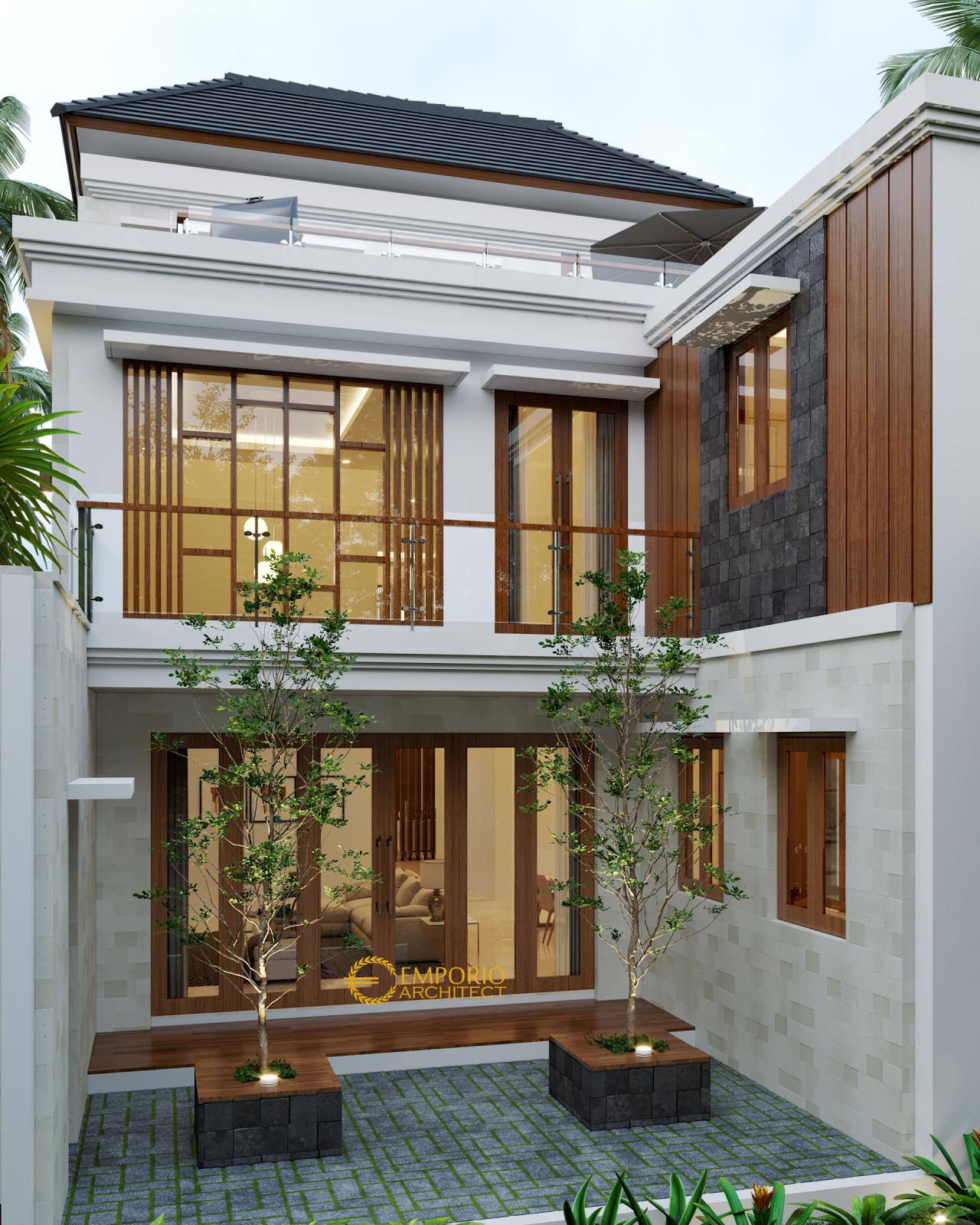 Desain Tampak Belakang Rumah Unik 3 Lantai Bapak Pong Gaby di Toraja Utara, Sulawesi Selatan 2
