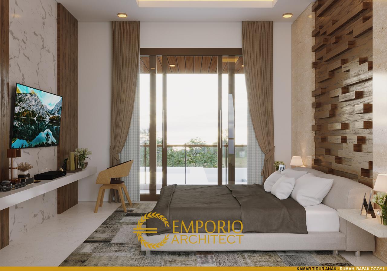 Desain Kamar Tidur Anak Rumah Modern 2 Lantai Bapak Oggy di Yogyakarta 7