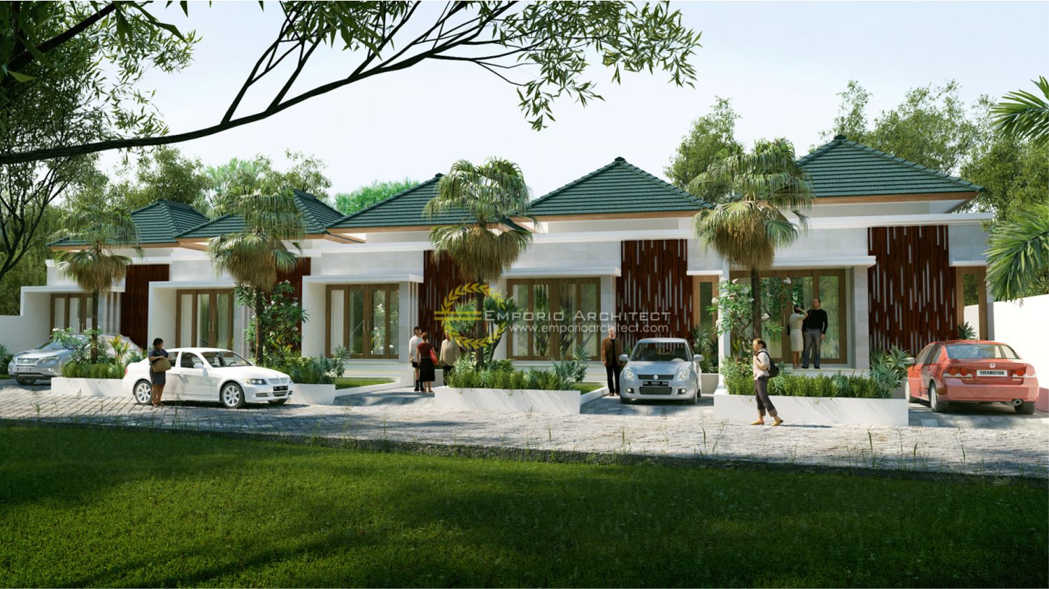 56 Dekorasi Desain Rumah Villa Bali Type 36 Terlihat Cantik
