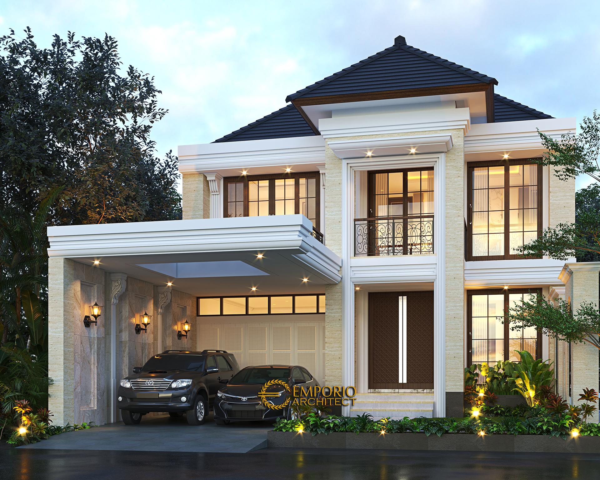 Mrs Nurul Classic Modern House 2 Floors Design Ponorogo