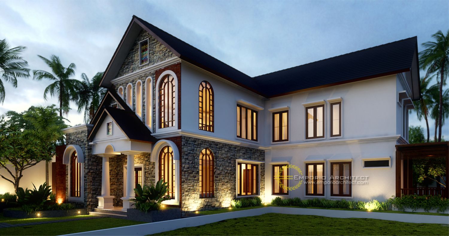  Desain  Rumah  Klasik  Modern 