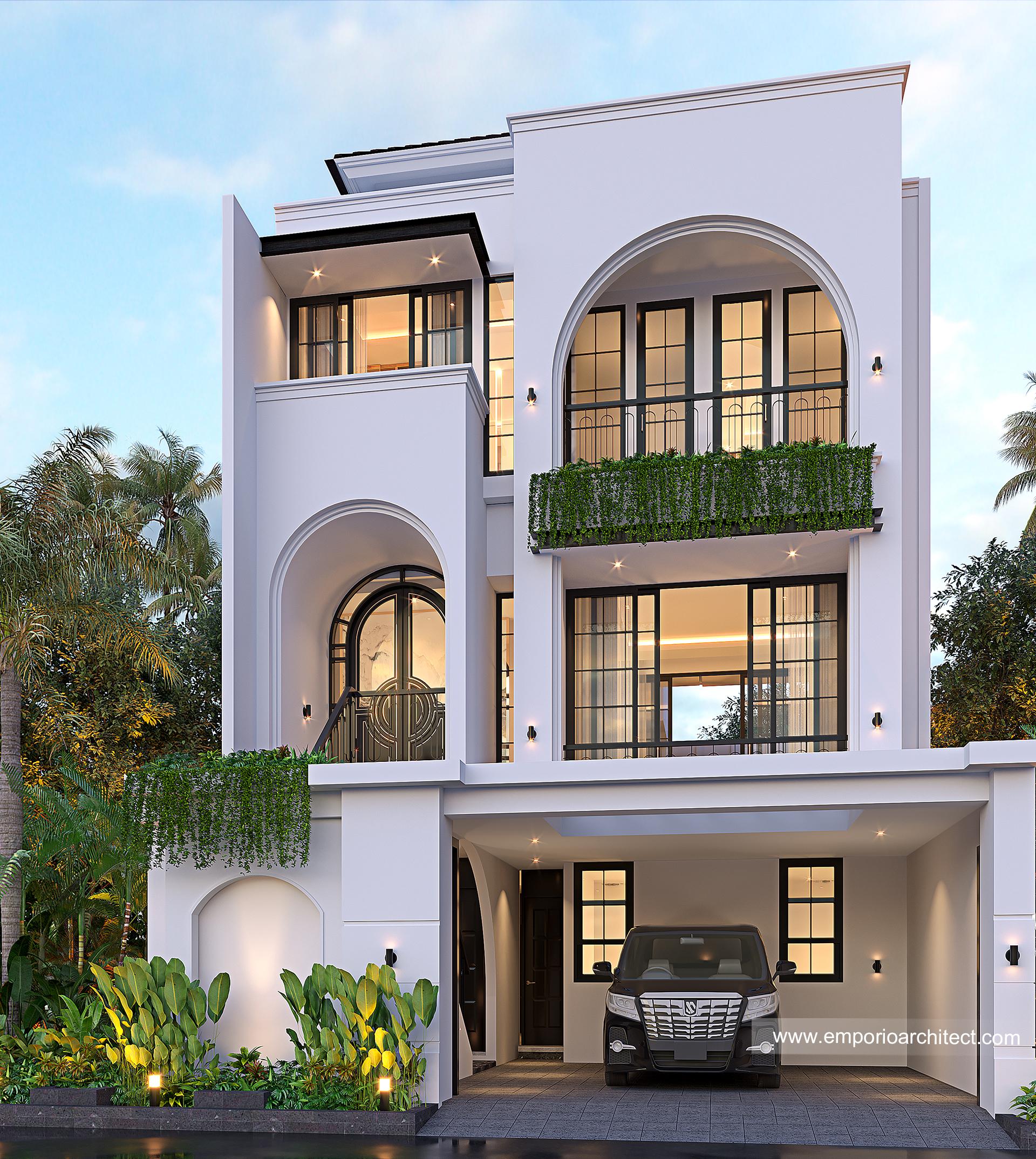 Desain Rumah Lebar Depan 9 (Sembilan) Meter 7
