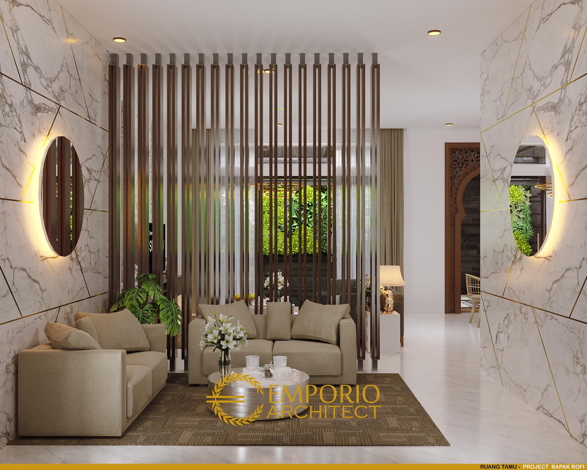  Desain  Rumah  Modern  1 Lantai Bapak Rofi di Medan Sumatera Utara