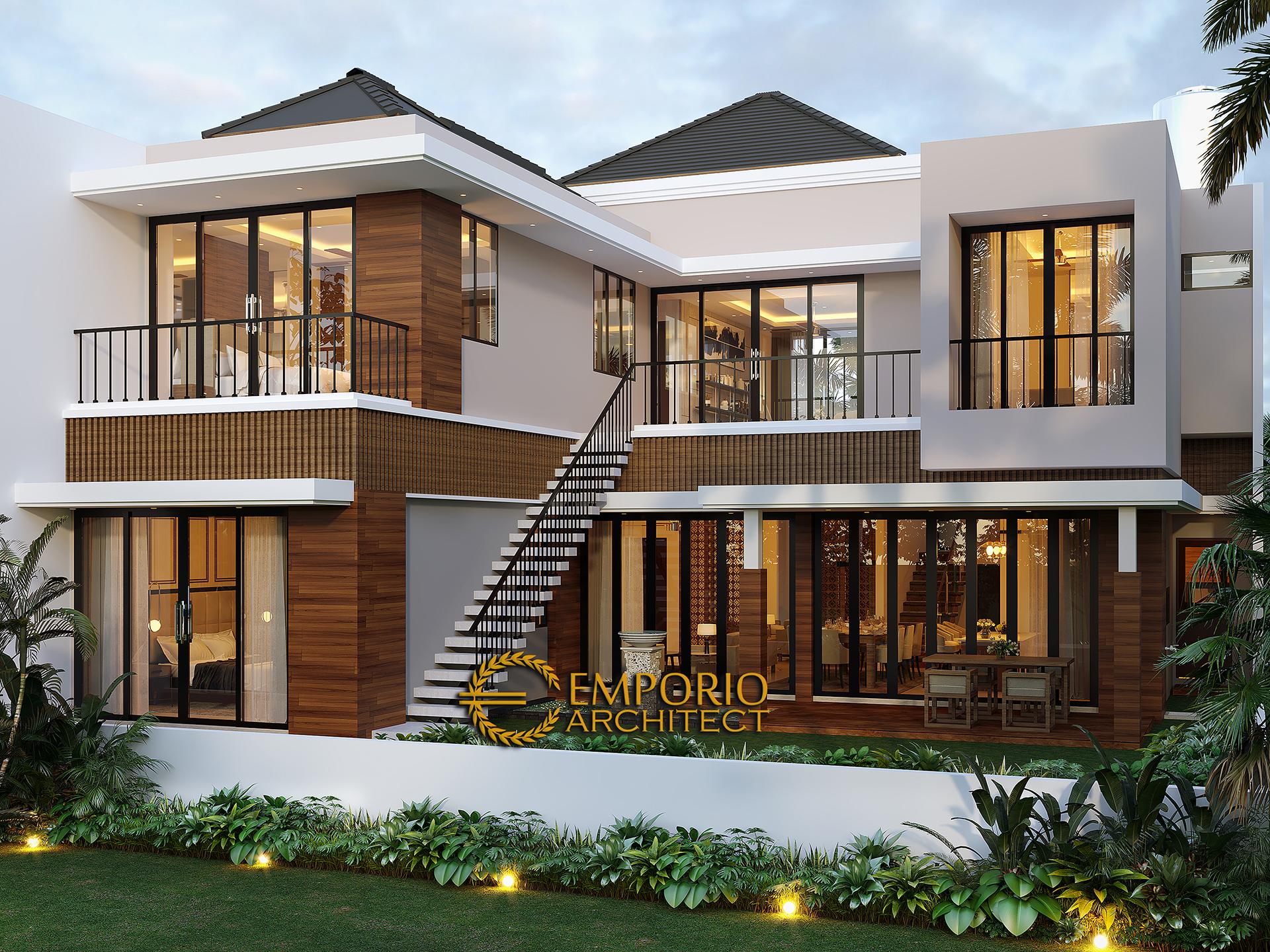 Desain Rumah Modern 2 Lantai Bapak Hermanto di Bogor, Jawa Barat