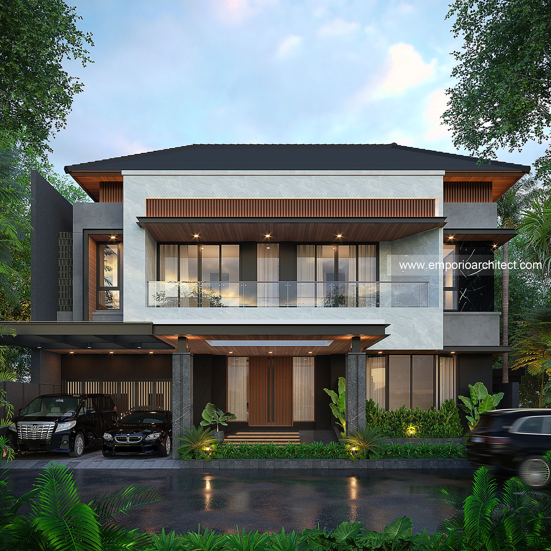 Desain Rumah Lebar Depan 20 (Dua Puluh) Meter 5