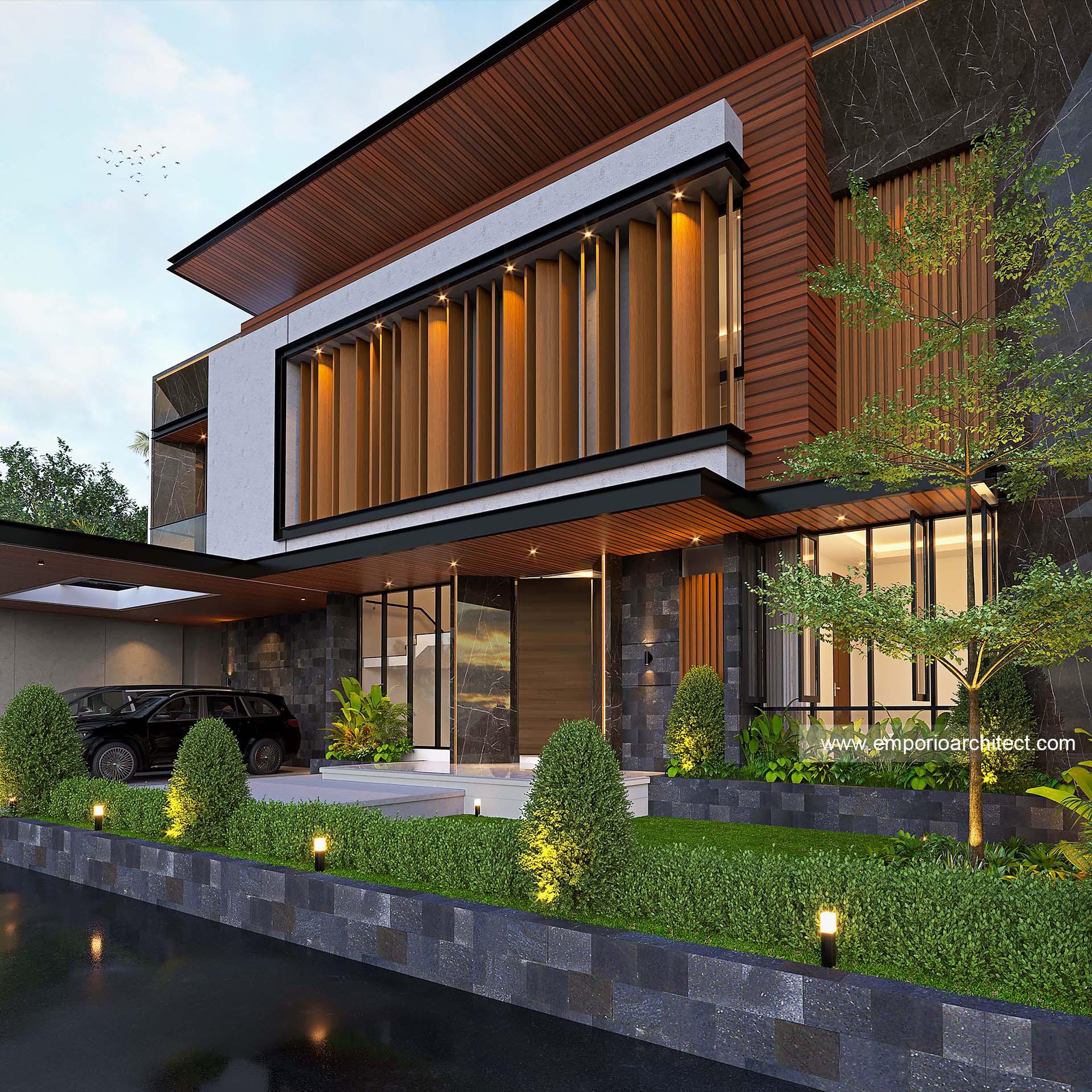 Desain Rumah Lebar Depan 21 (Dua Puluh Satu) Meter 4