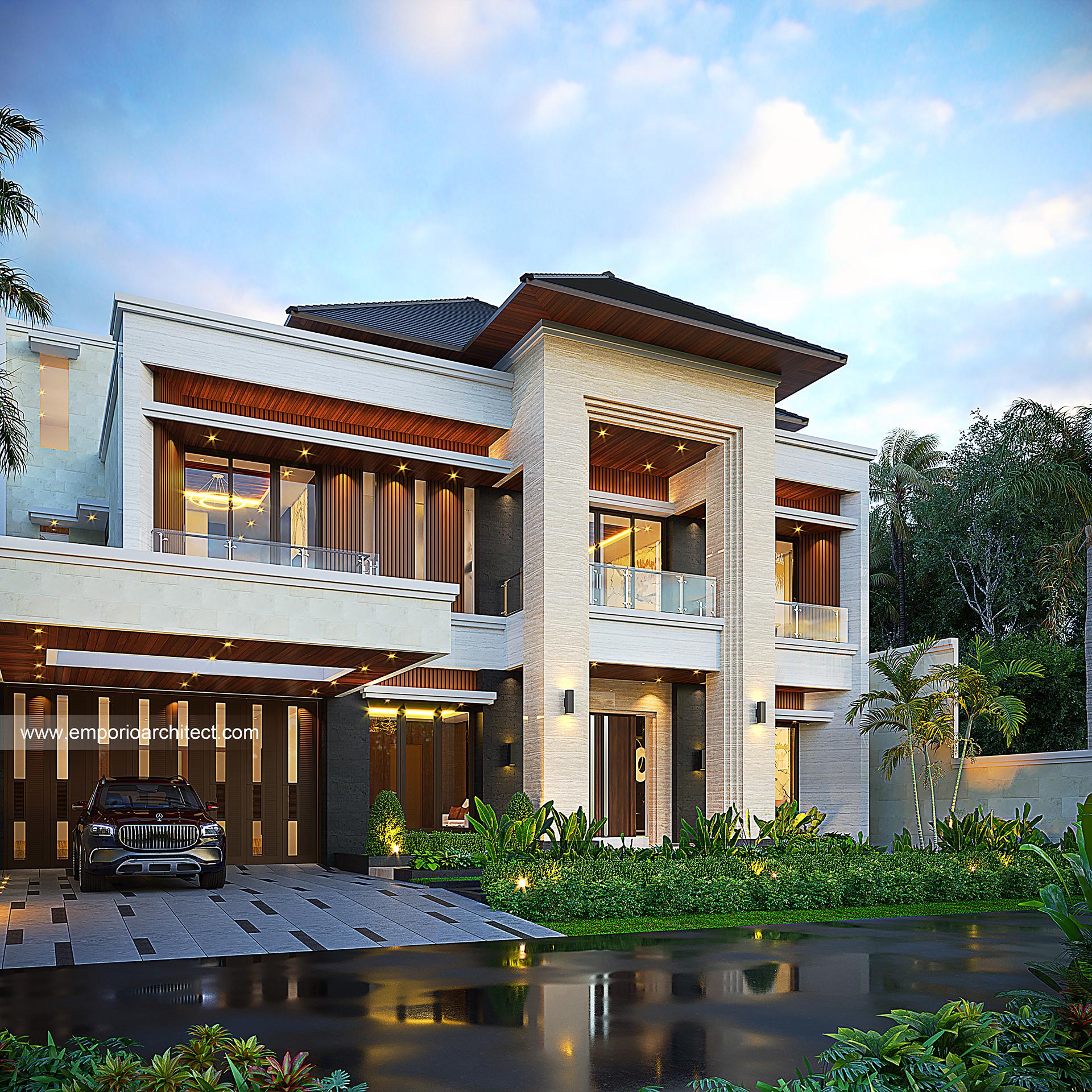 Desain Rumah Lebar Depan 21 (Dua Puluh Satu) Meter 16