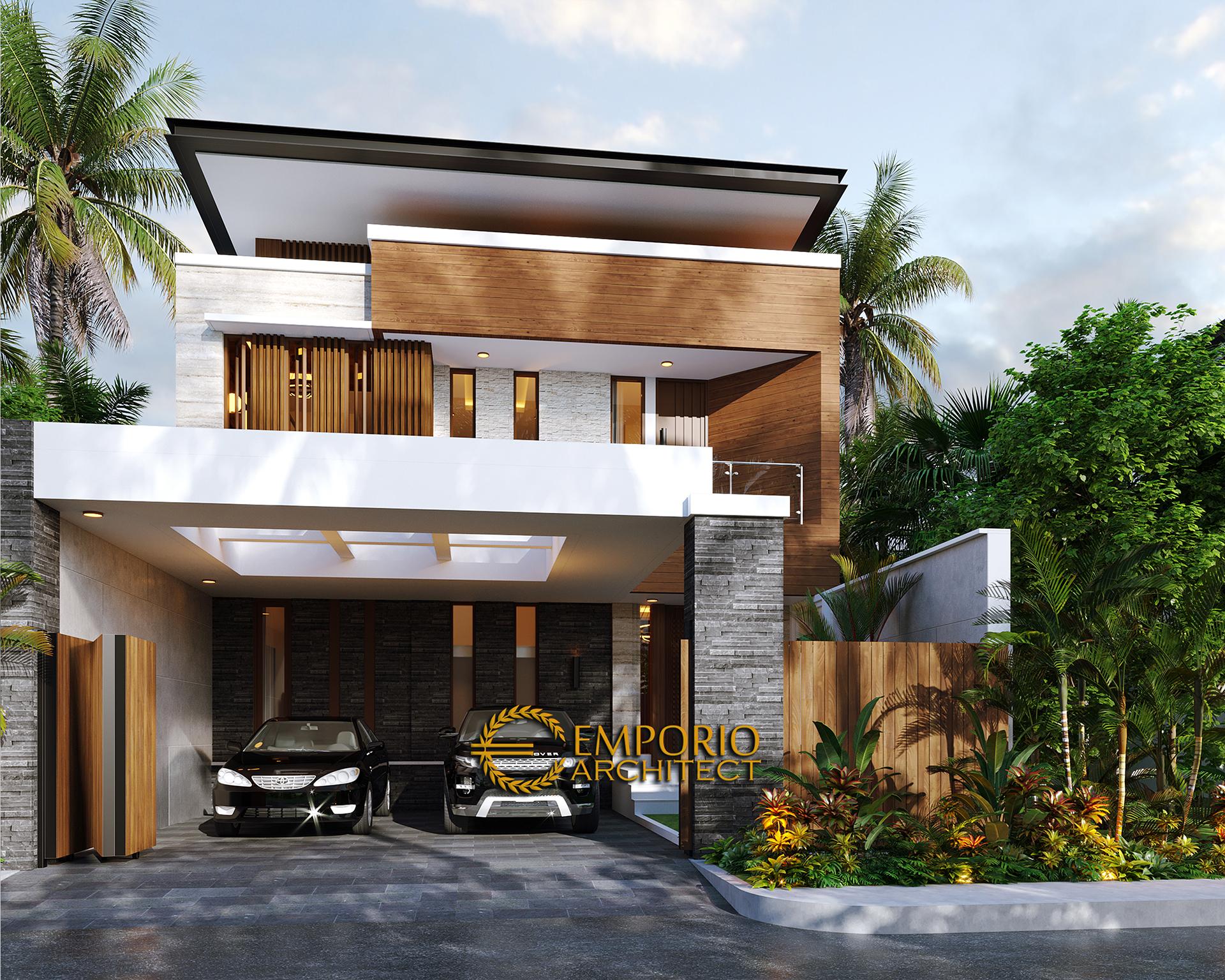 Mr. Nicolas Modern House 2 Floors Design - Makassar, Sulawesi Selatan