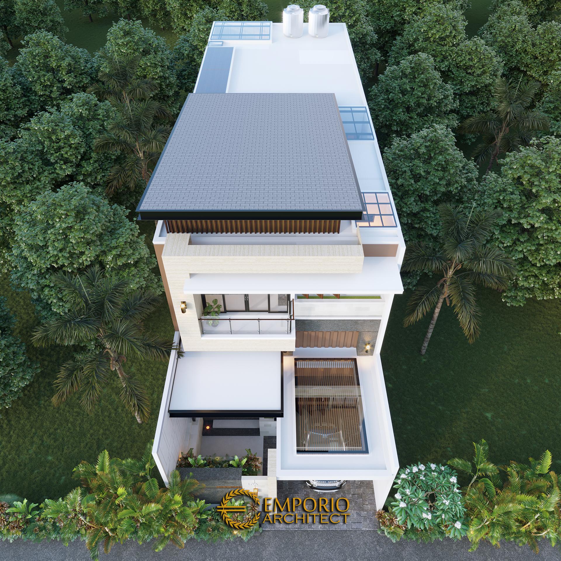 Desain Rumah Modern 2 Lantai Bapak RM di Bogor, Jawa Barat