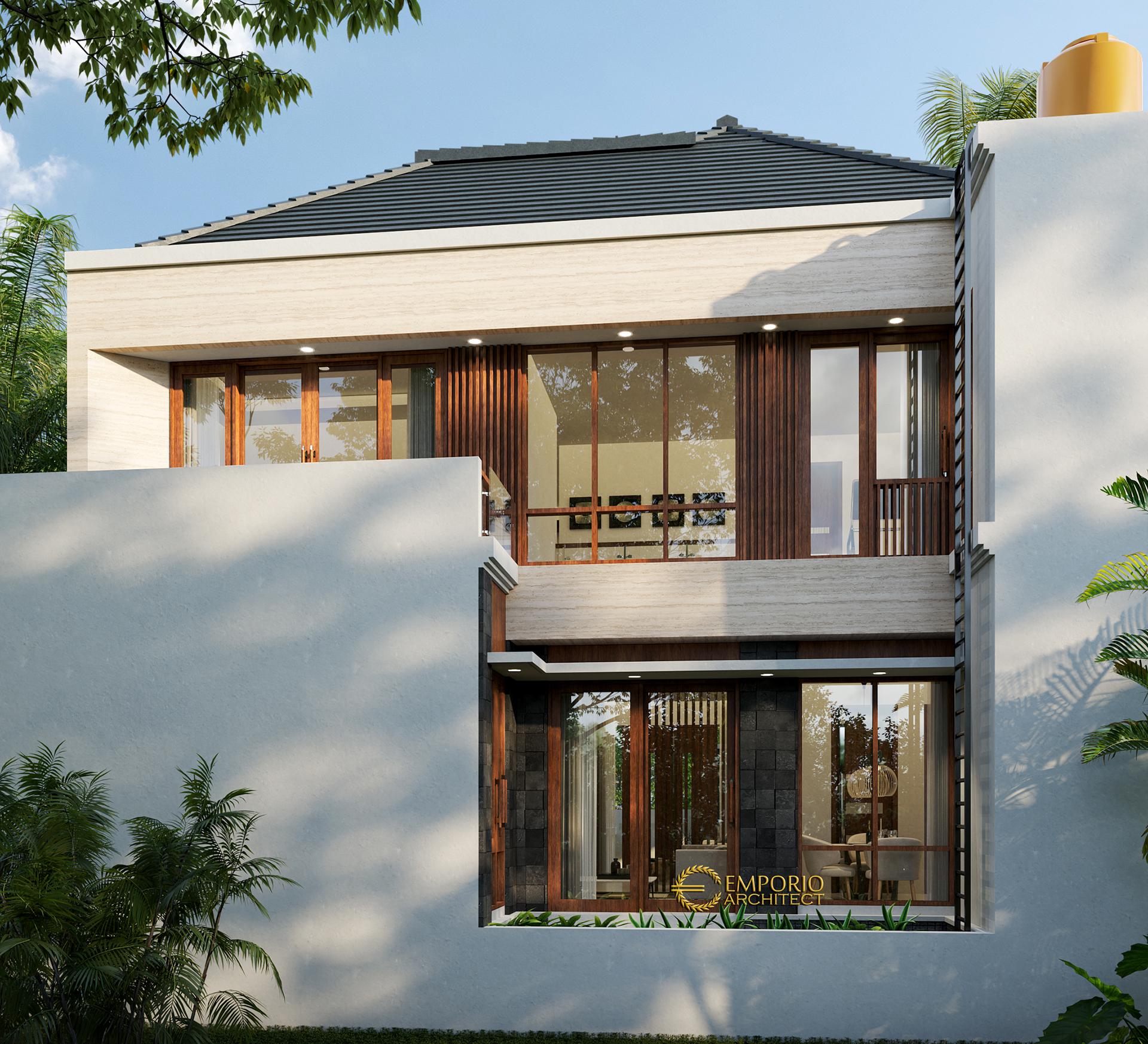 Desain Rumah Modern 2 Lantai Bapak Wijaya di Bali