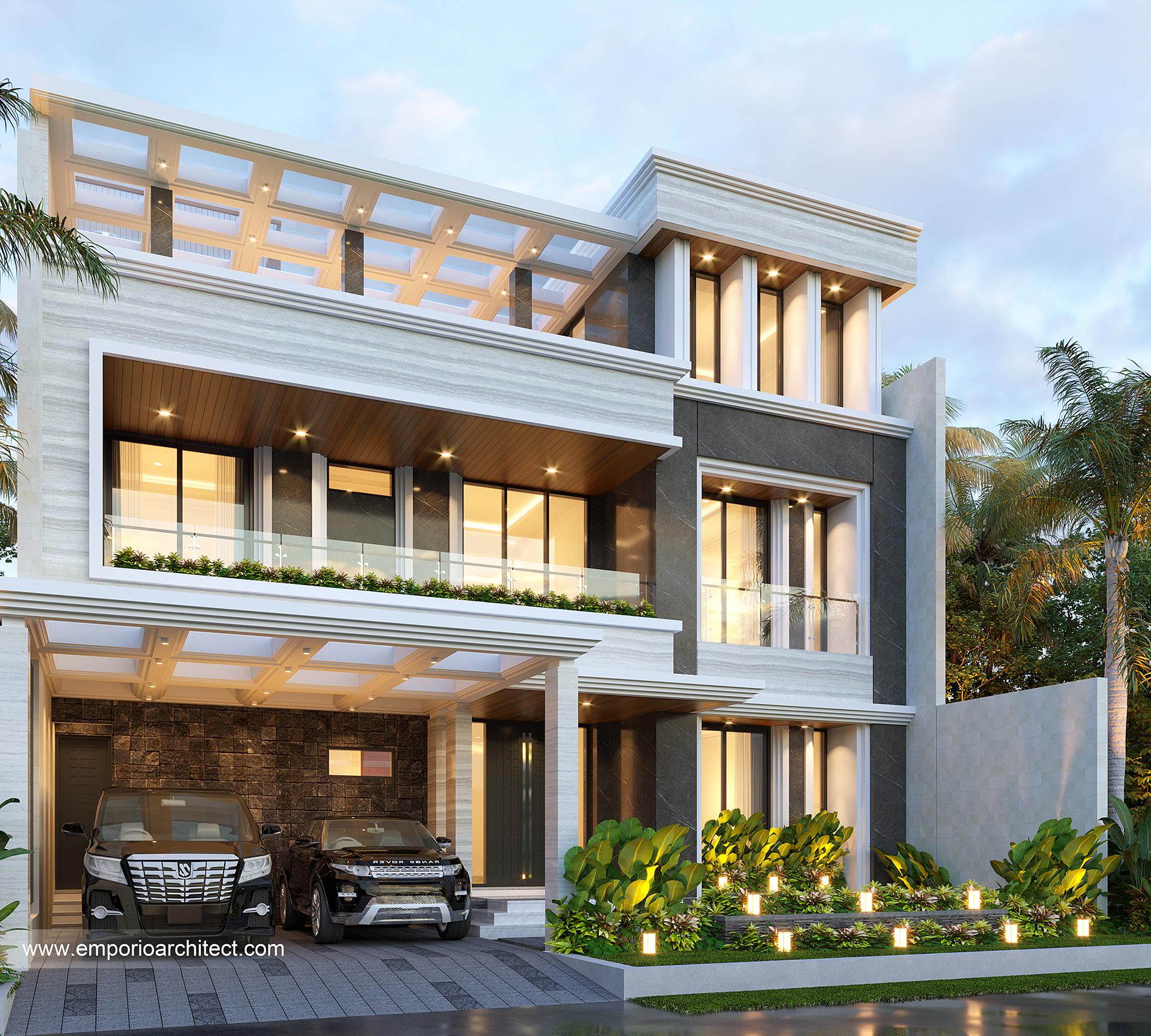 Desain Rumah Lebar Depan 14 (Empat Belas) Meter 3
