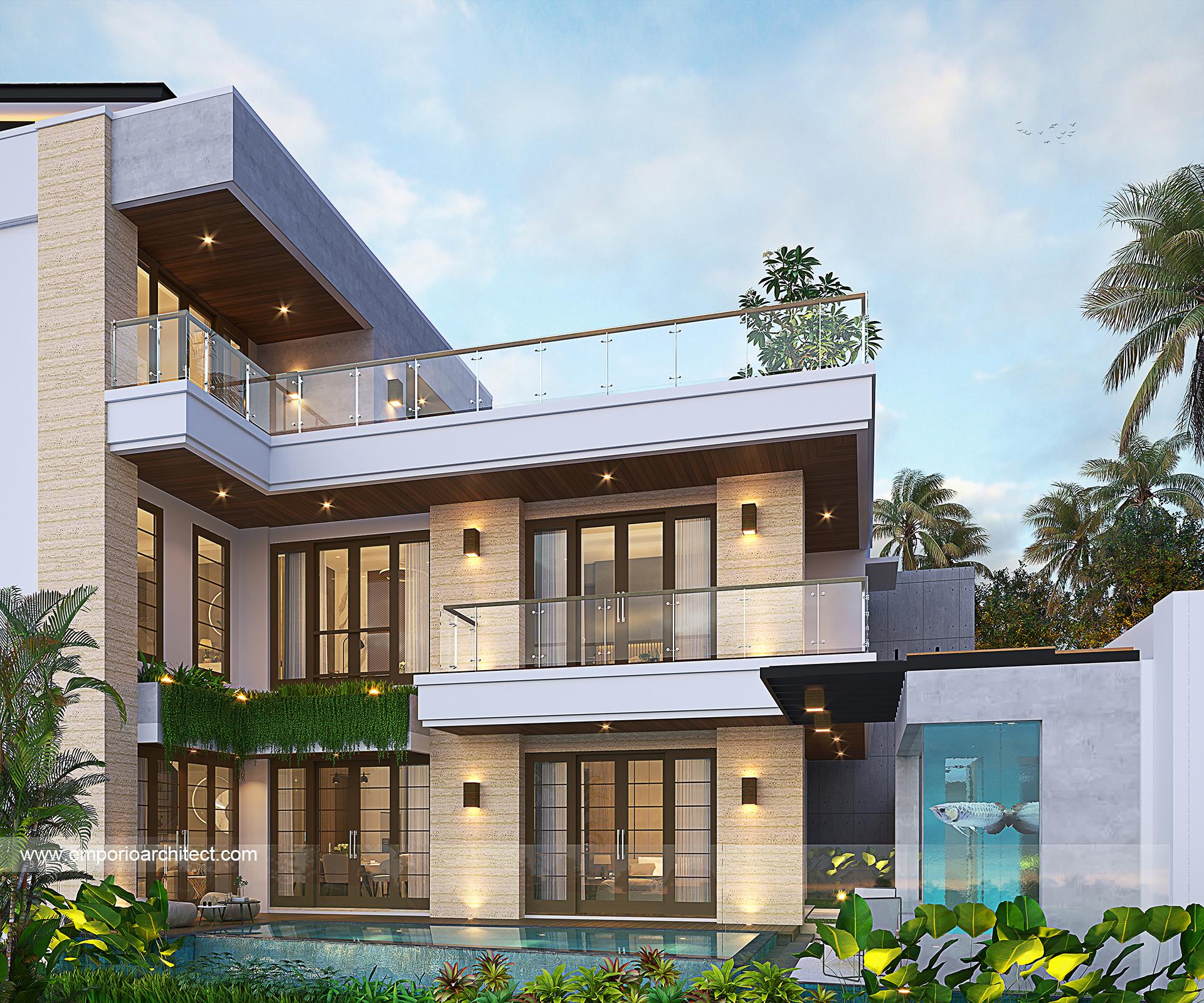 Desain Rumah Lebar Depan 10 (Sepuluh) Meter 7