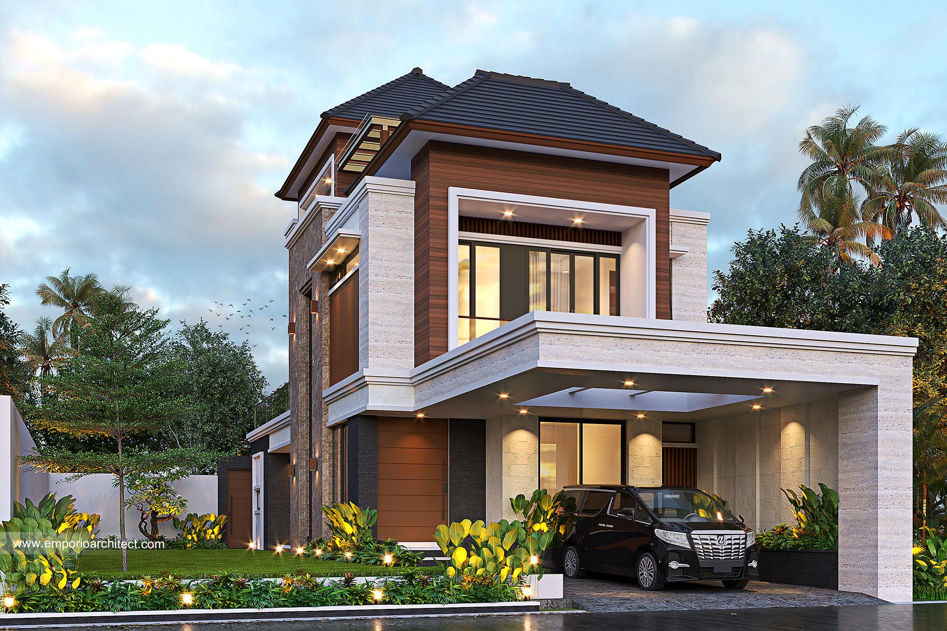 Desain Rumah Lebar Depan 8 (Delapan) Meter 6