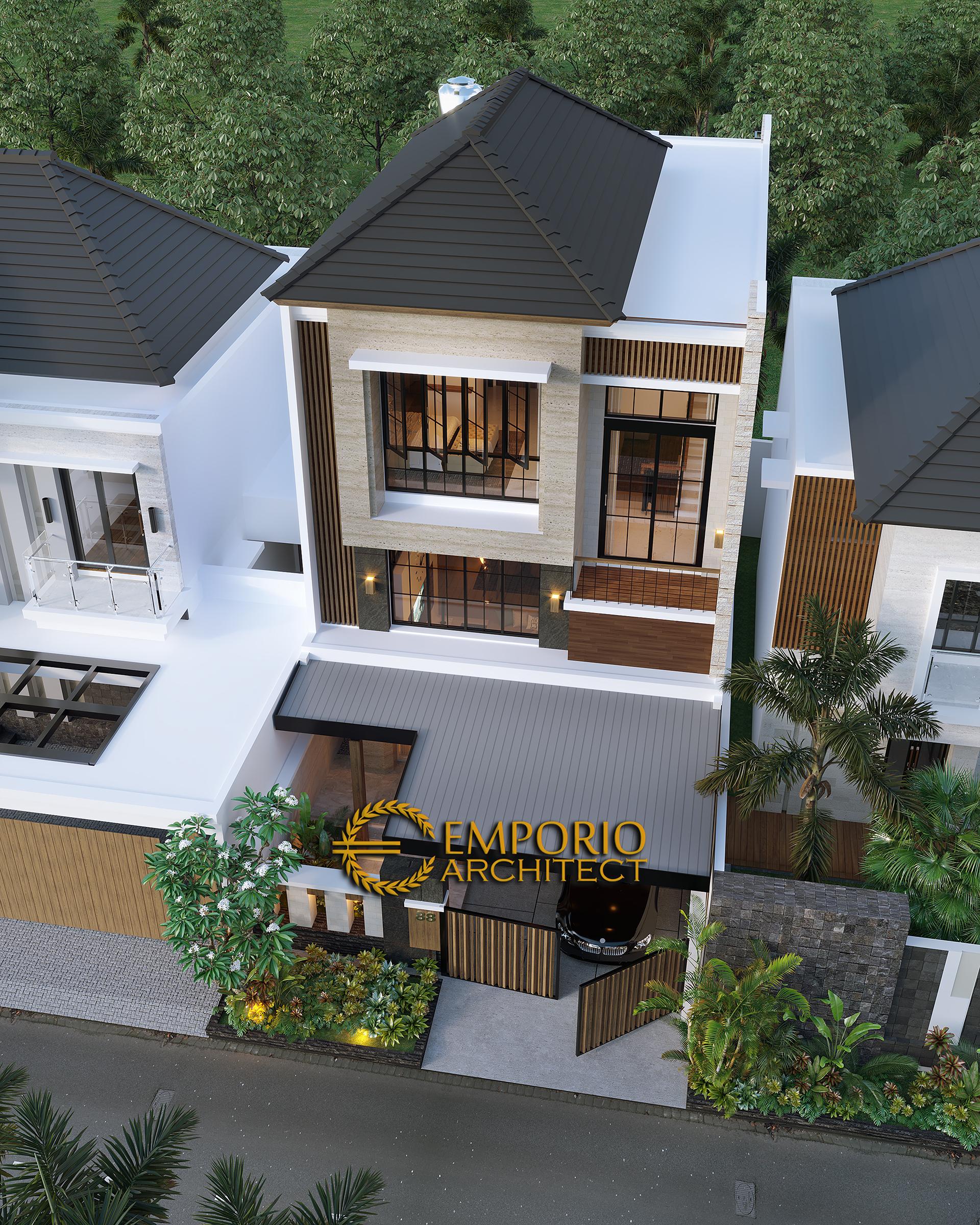 Desain Rumah Modern 3 Lantai Ibu Eli di Bekasi, Jawa Barat