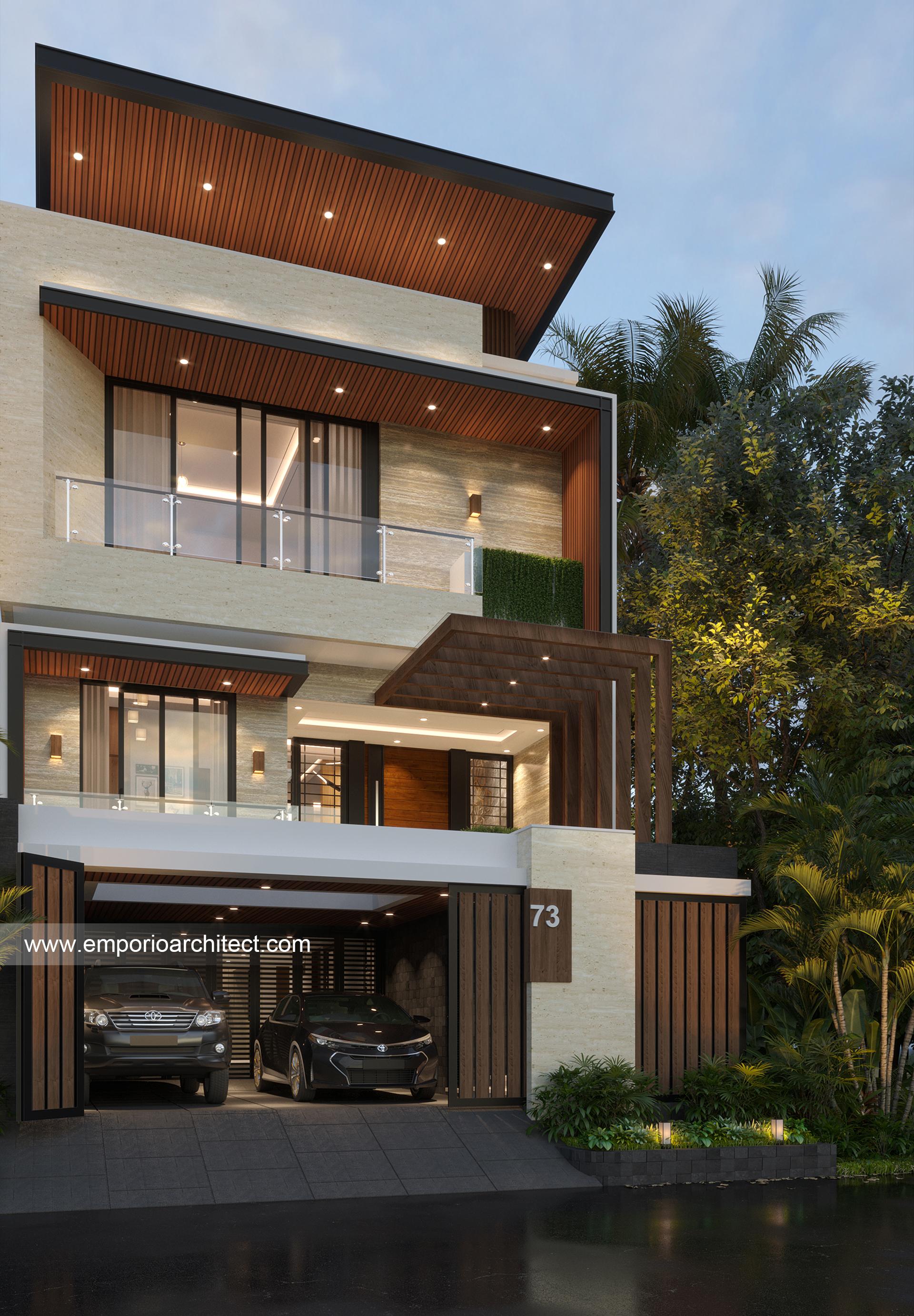 Desain Rumah Lebar Depan 9 (Sembilan) Meter 28
