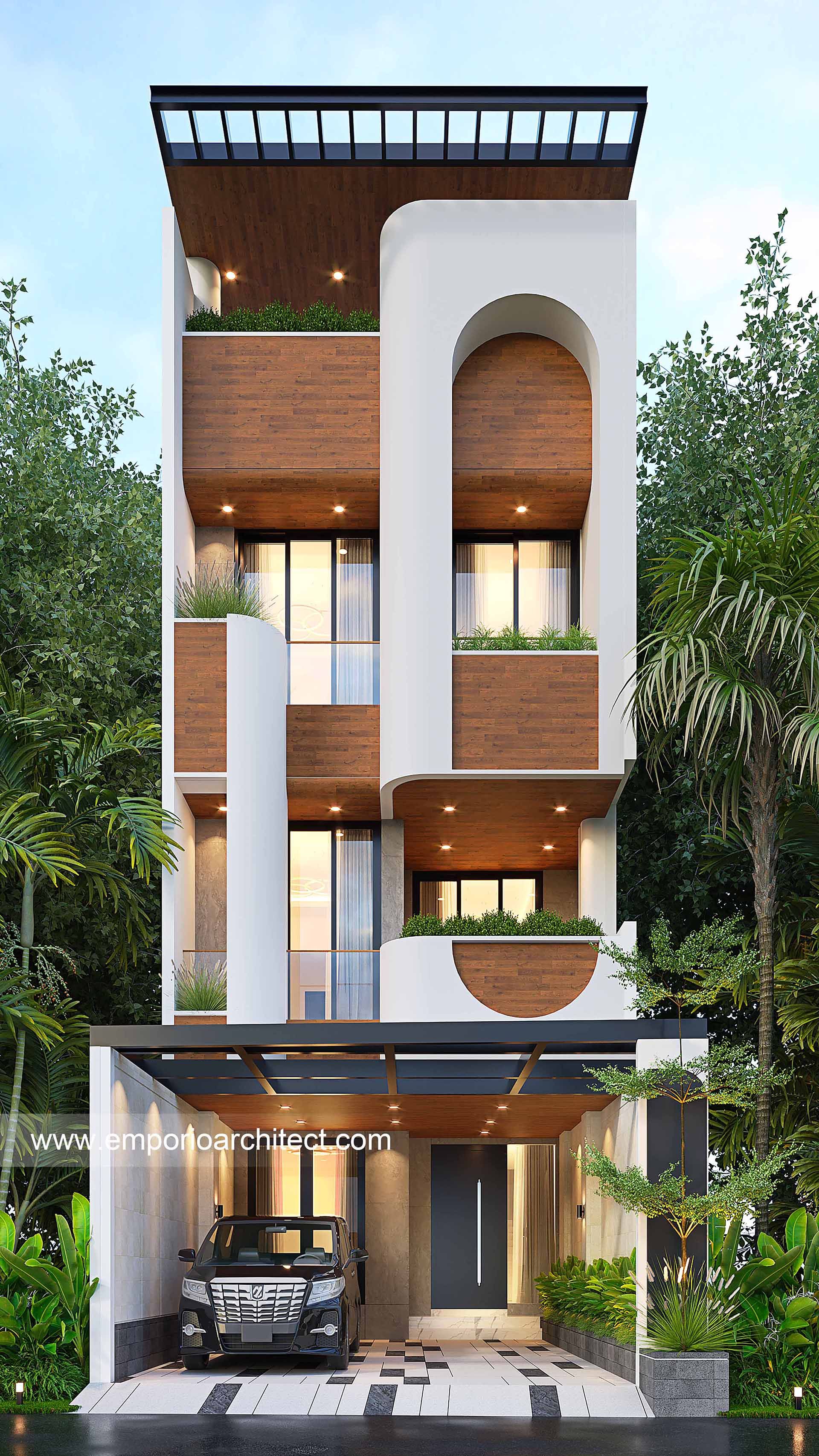Desain Rumah Lebar Depan 6 (Enam) Meter 7